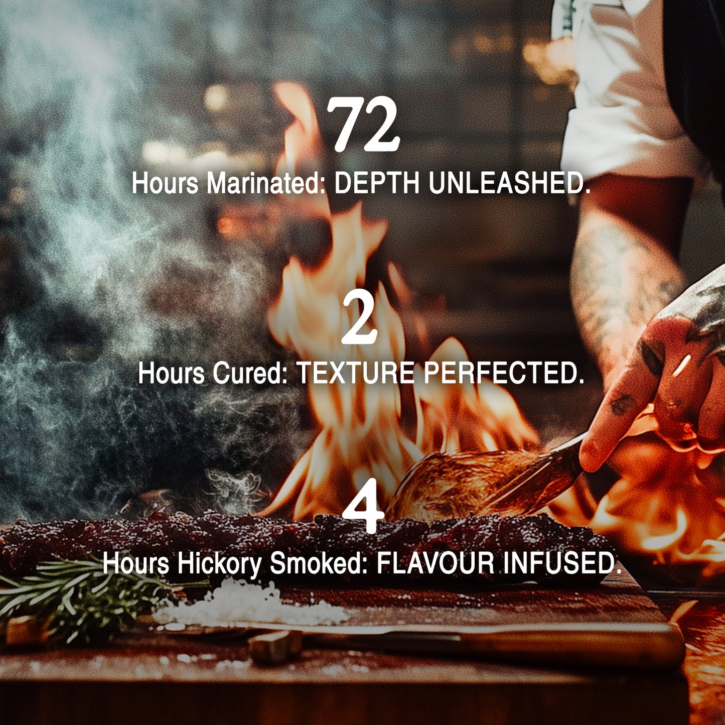 Black Truffle & Black Garlic Beef Sticks