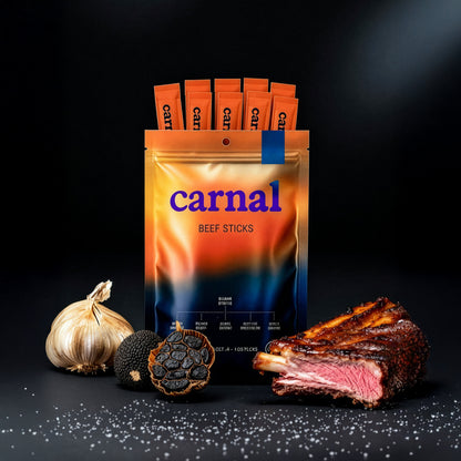 Black Truffle & Black Garlic Beef Sticks