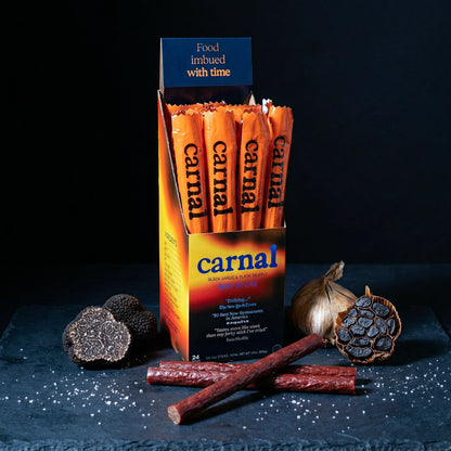 Black Truffle & Black Garlic Beef Sticks