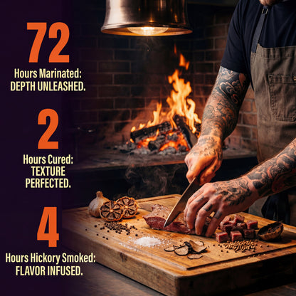 Black Truffle & Black Garlic Beef Sticks